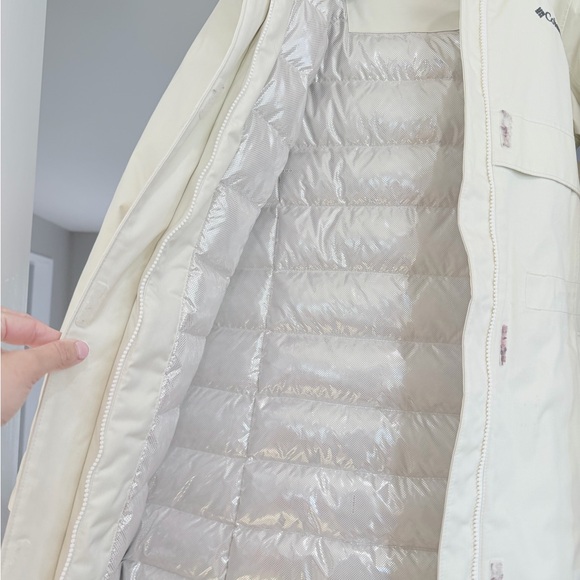 Columbia Women's Cream Omni Heat Parka - Picture 3 of 8